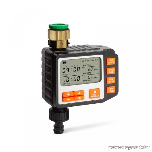 Garden of edeN 11222 Elemes időzíthető digitális öntözésidőzítő, öntözőóra, öntözésvezérlő automata, öntözőkomputer