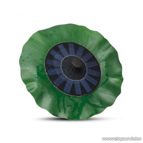   Garden of edeN 11223 Szolár napelemes szökőkút, lótuszlevél, 285 x 285 mm 