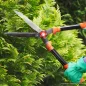   Garden of edeN 11283B Kézi sövényvágó olló, ergonómikus fogantyúval és acél pengével, 200 mm, narancssárga / Fekete