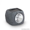 LED-es kő alakú napelemes szolár lámpa, kőlámpa (11389B)