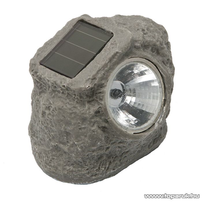 Degree Celsius rupture Hornet LED-es kő alakú napelemes szolár lámpa (11389) - TOPáruk.hu
