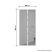 Mosható szúnyogháló függöny ajtóra, mágnessel záródó, 100 x 210 cm (mágneses szúnyogháló), fehér színű
