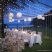 Garden of edeN 11399F-WH Szolár napelemes kerti lampion, fehér színű, hidegfehér LED világítással, 21 cm átmérő