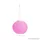 Garden of edeN 11399H-PI Szolár napelemes kerti lampion, rózsaszín, hidegfehér LED világítással, 28 cm átmérő