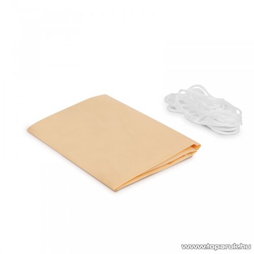 Háromszög alakú nagyméretű UV és időjárás álló napvitorla, 2 x 2 x 2 m, bézs (11562A)