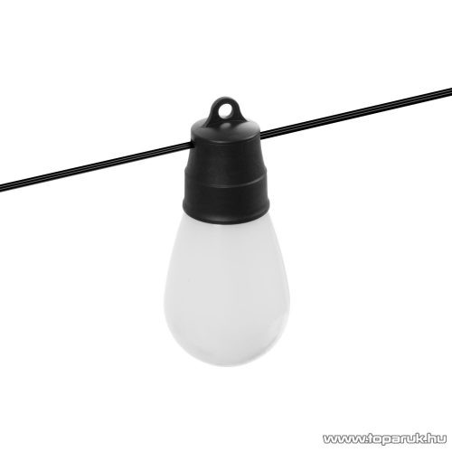 Garden of edeN 11746 Kültéri napelemes szolár SMART bluetooth okos fényfüzér + távirányító, 15 db RGBIC LED-del, 6,5 m hosszú