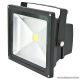 LED-es reflektor, 30W, 230V, IP65, 4000 K, fekete (18644)