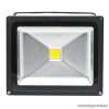 LED-es reflektor, 30W, 230V, IP65, 4000 K, fekete (18644)