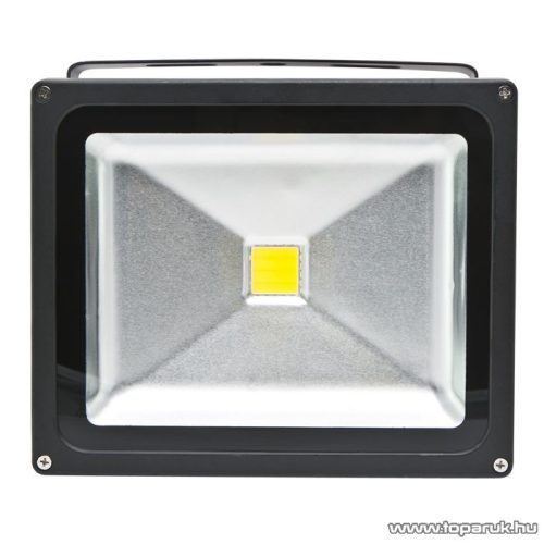 LED-es reflektor, 30W, 230V, IP65, 4000 K, fekete (18644)