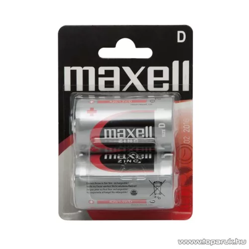 Maxell R20 góliát D elem, féltartós (18713B)