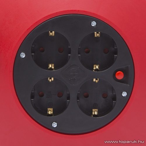 Kábeldob műanyag tartóval 3 x 1,0 mm2, 10 m hosszú (20239)