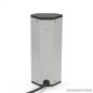   Delight 20483 Aluminum házas sarok elosztó, 3 x 250V, 16A + 2 x beépített USB porttal