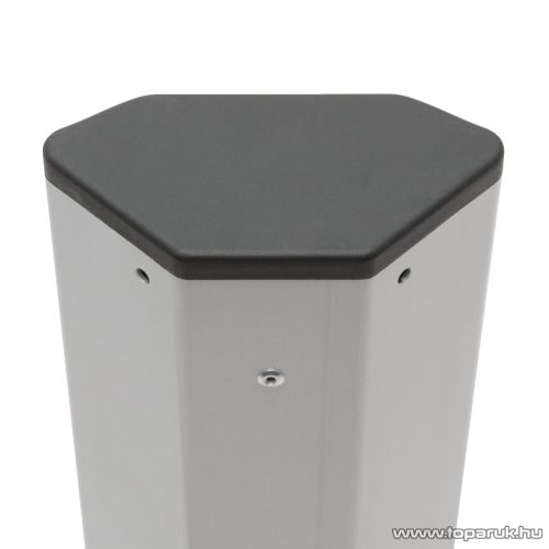 Delight 20485 Aluminum házas sarok elosztó, 5 x 250V, 16A + 2 x beépített USB porttal