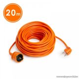   Hálózati lengő hosszabbító, fűnyíró kábel, narancssárga, 20 m (20502OR)