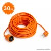 Hálózati lengő hosszabbító, fűnyíró kábel, narancssárga, 30 m (20507OR)