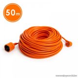   Hálózati hosszabbító kábel, narancssárga, 50 méter (20509OR)