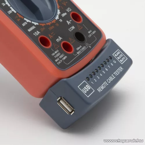 Maxwell MX-25 331 Digitális multiméter kábel teszterrel (25331)