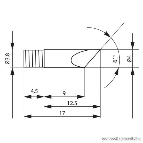 Fahrenheit Pákahegy 28019-es pákához, 2 db / csomag (28930)