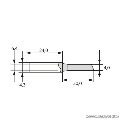 Fahrenheit Pákahegy a 28013 típusú forrasztópáka állomáshoz, 2 db / csomag (28958)