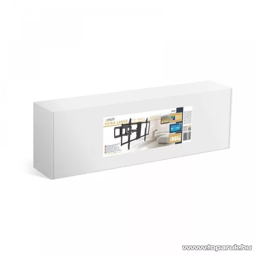 Delight 39690 Karos fali tartó LCD, LED és plazma TV-hez (max 254 cm / 100 col átmérőig), fekete