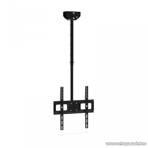 Delight 39698 Mennyezeti, 360 fokban forgatható tartókonzol LCD, LED és plazma TV-hez (max 140 cm / 55 col átmérőig), fekete