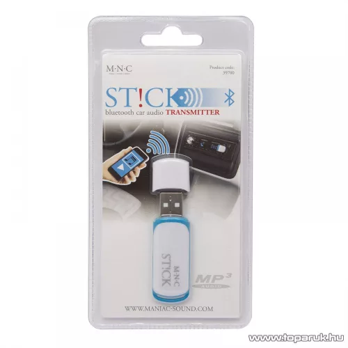 MNC Univerzális Bluetooth audio átjátszó, telefon kihangosító STICK (39700)