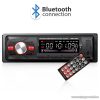 Carguard CD164-N autós MP3 lejátszó Bluetooth kapcsolattal, FM tunerrel és SD / USB olvasóval, piros világítással (39701)