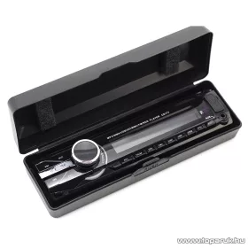   Carguard CD177BT autós MP3 lejátszó Bluetooth kapcsolattal, FM tunerrel és SD / MMC / USB olvasóval, kék világítással (39702)