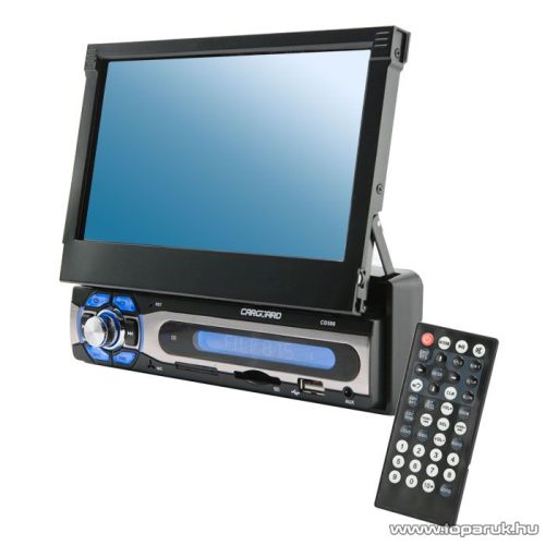 Carguard Multimédia autórádió, fejegység DVD lejátszóval 7"-os LCD kijelzővel (39703) - megszűnt termék: 2018. január