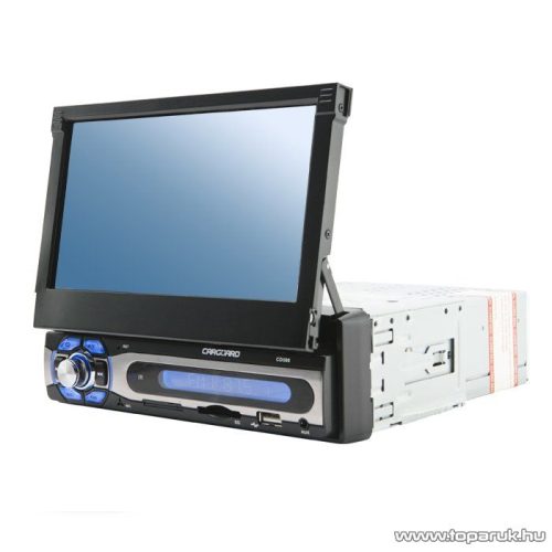 Carguard Multimédia autórádió, fejegység DVD lejátszóval 7"-os LCD kijelzővel (39703) - megszűnt termék: 2018. január