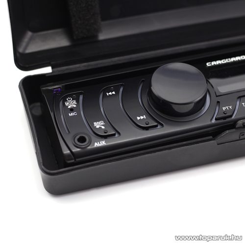 Carguard CD202BT CD és MP3 autós rádió fejegység, Bluetooth, FM tuner, USB, SD, AUX funkciókal + távirányítóval (39704)