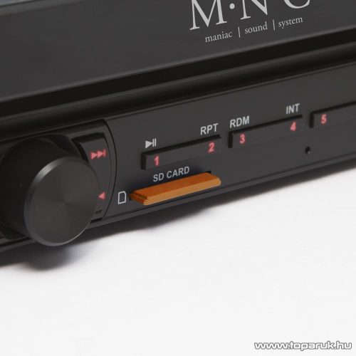 M.N.C ROAD MOVIE MP3-as érintő kijelzős autórádió LCD kijelzővel, USB/SD/MMC bemenettel, fekete (39714) - megszűnt termék: 2017. április