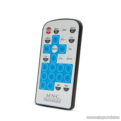 MNC PREMIERE érintőkijelzős fejegység 7"-os érintőkijelzővel, WiFi, Bluetooth, GPS, 1 DIN (39719)