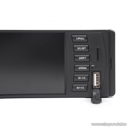 MNC 39751 MALIBU STAR Multimédiás autórádió fejegység, 1 DIN, 4 x 50 W (USB / SD kártya / AUX / Bluetooth 5.0)