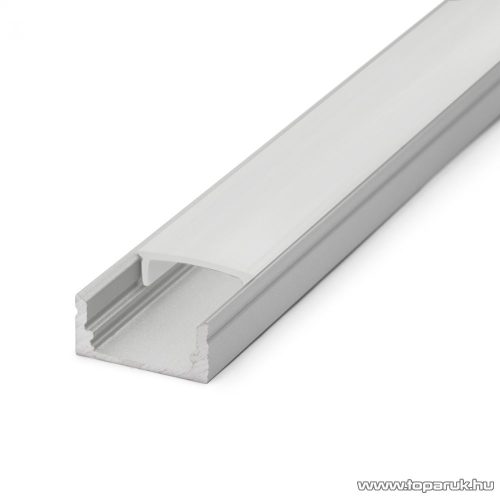 Phenom 41010A1 Aluminium profil sín LED szalaghoz, 1000 x 17 x 8 mm (U profil)