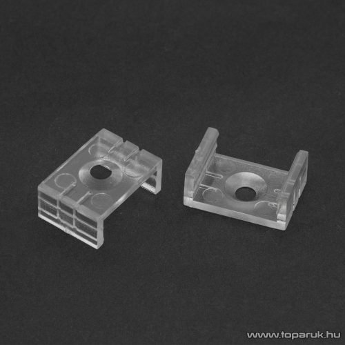 Phenom 41010C műanyag profil rögzítő elem a 41010 típusú sínhez, átlátszó, 1 pár (2 db / csomag)