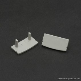   Phenom 41010E műanyag profil végzáró elem a 41010 típusú sínhez, szürke, 2 db / csomag