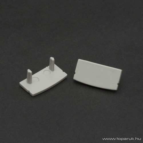 Phenom 41010E műanyag profil végzáró elem a 41010 típusú sínhez, szürke, 2 db / csomag