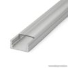 Phenom 41010T1 LED aluminium profil takaró búra a 41010A1 típusú profil sínhez, átlátszó, 1000 mm hosszú
