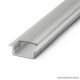 Phenom 41011A1 Aluminium profil sín LED szalaghoz, 1000 x 23(17) x 8 mm (süllyeszthető, U profil)