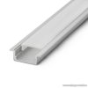 Phenom 41011A1 Aluminium profil sín LED szalaghoz, 1000 x 23(17) x 8 mm (süllyeszthető, U profil)