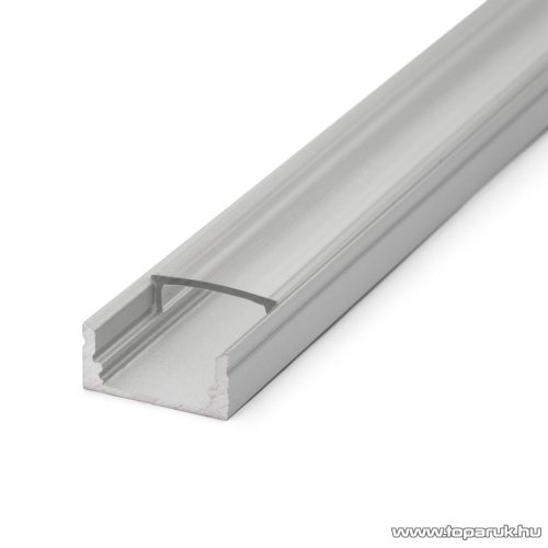 Phenom 41011T1 LED aluminium profil takaró búra a 41011A1 típusú profil sínhez, átlátszó, 1000 mm hosszú