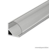   Phenom 41012A1 Aluminium profil sín LED szalaghoz, 1000 x 16 x 16 mm (íves sarok profil)