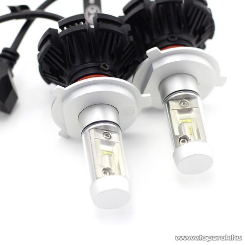 Carguard 50822 LED fényszóró izzó, H4 foglalatba, fehér fényű, 1 pár