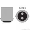 Carguard 50840 LED féklámpa izzó, CAN124, 12V, 3,5W, BAU15D, 1 pár 