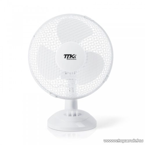 TTK Electronic Asztali ventilátor, 27 cm, 25W, fehér (51109) 