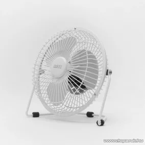 delight USB Mini asztali ventilátor, fehér (51110WH)