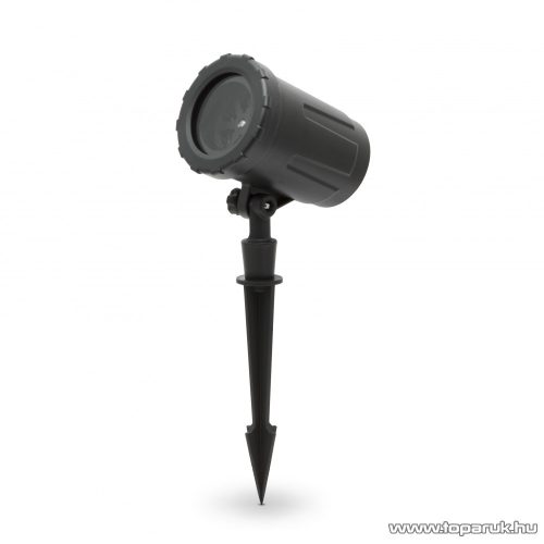 Kültéri LED projektor, mozgó színes party fényeffekt kivetítő, csillag mintával (54918)