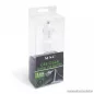   M.N.C Autós szivargyújtó adapter, 2 x USB aljzattal, fehér (54931WH)