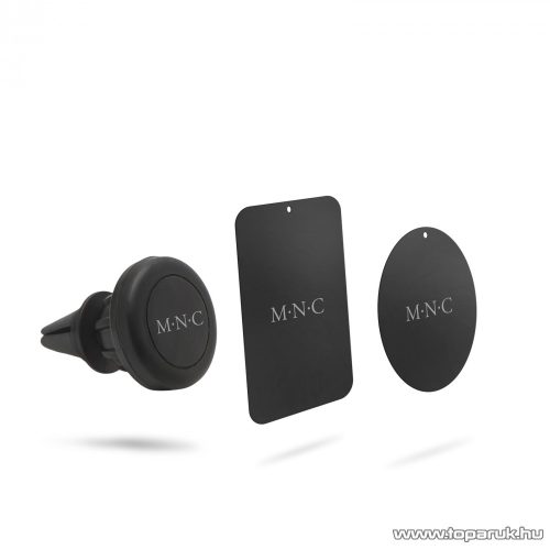 M.N.C 55015 Univerzális mágneses autós telefontartó, szellőzőrácsra rögzíthető